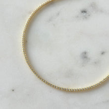 Load image into Gallery viewer, SOFIA GOLD TENNIS CHOCKER
