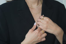 Load image into Gallery viewer, SOFIA GOLD TENNIS CHOCKER
