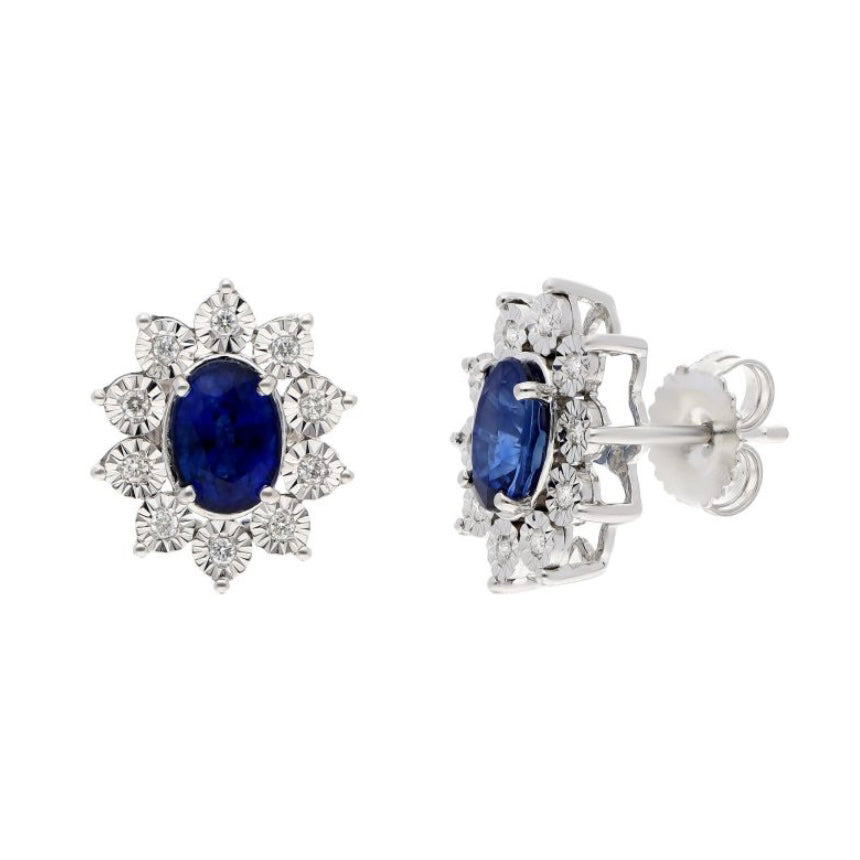 Diana Sapphire Studs